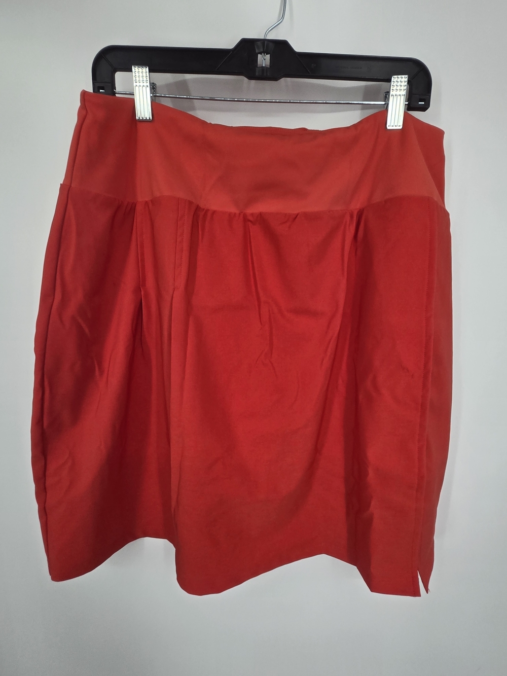 Kinesis Orange Red Faux Wrap Skort 1X NWT (7285)